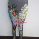 Mid Waist Sexy Colorful Print Women Leggings WL7752