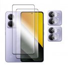 POCO M4 M5 M5s M6 M7 Pro 5G Tempered Glass 2.5D Full Cover Screen Protector Film