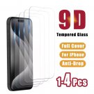 Full Cover Protective  Tempered Glass Apple iPhone 16 15 14 13 12 11 Pro Max