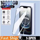 Screen Protector Tempered Glass Iphone 13 12 11 14 15 16 16E Pro Plus Max Mini