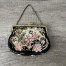 Vintage Floral Embroidered Coin Purse - Heirloom from Great-Grandmother