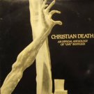 Christian Death Official Anthology of Live  UK LP