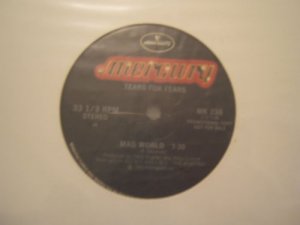 Tears For Fears Mad World 1 track Dj 12"