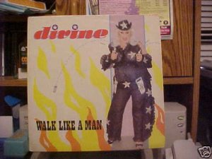 Divine Walk Like A Man, Man Talk Uk 12"