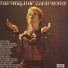 David Bowie World Of Daivd Bowie Uk Lp Ziggy Pic
