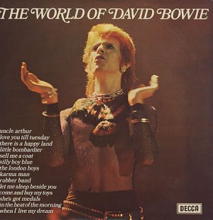 David Bowie World Of Daivd Bowie Uk Lp Ziggy Pic