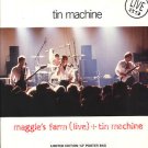 David Bowie TIN MACHINE 1989 UK limited Poster Uk 12"