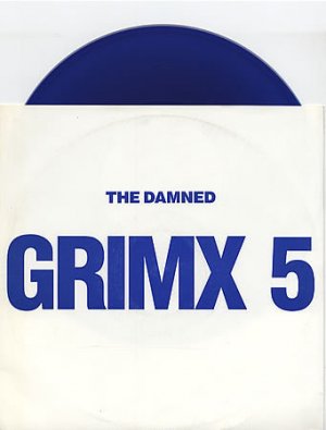 Damned Anything,3 mixes Blue Vinyl 10"