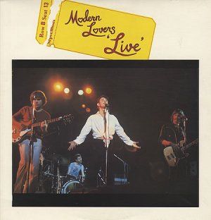 Jonathan Richman & The Modern Lovers Live Europe Lp