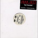 Joan Jett Don't Surrender Most Excellent Mix  Us Dj 12"