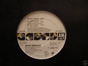 Janet Jackson Rhythm Nation 6 mixes Dj Usa 12"