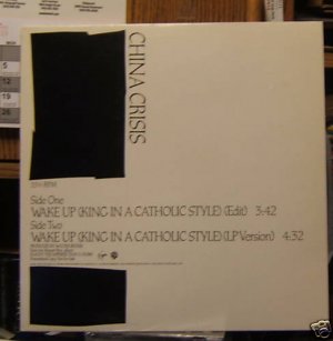 China Crisis Wake Up (King In A Catholic Style) Us 12"