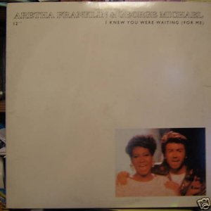 George Michael I Knew You Were Waiting 3 mixes Uk 12"