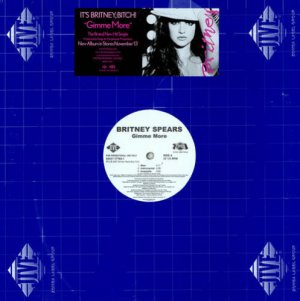 Britney Spears Gimme More 3 mixes US 12"