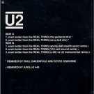 U2 Even Better Than The Real Thing Uk 3-mix 12"