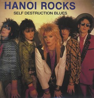 Hanoi Rocks Self Destruction Blues German LP