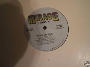 Trans X Living On Video, Message On The Radio  12"