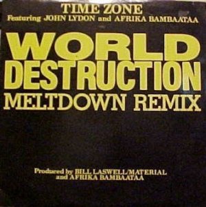 Time Zone World Destruction 3 mixes Canada 12"remix