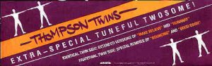 Thompson Twins Extra Special Tuneful Twosome Us  Dj 12"