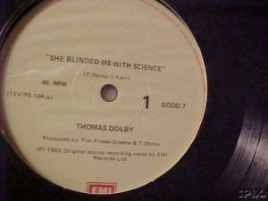 Thomas Dolby She Blinded Me W Science 12"