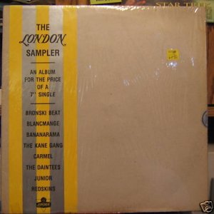 The London Sampler Lp Bronski , Blancmange etc