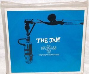 THE JAM Just Who Is The 5 O'Clock Hero  Uk 12"
