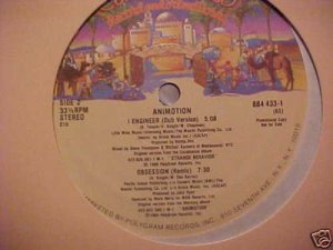 Animotion I Engineer, Obsession  Us Dj 12"