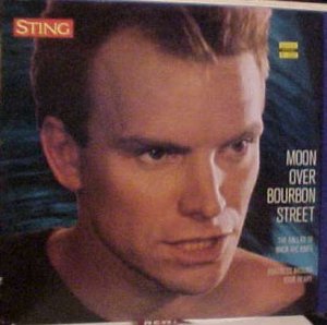 Sting Moon Over Bourban Street Uk 12"