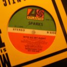 Sparks With All My Might   US DJ 12"