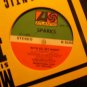 Sparks With All My Might   US DJ 12"