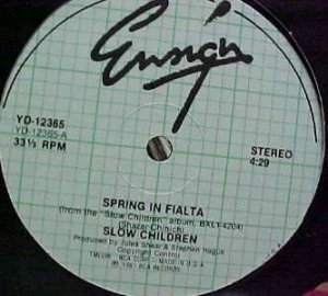 Slow Children Spring In Fialta Extended Dj 12"