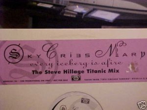 Sky Cries Mary Every Iceberg IS Afire 3 mixes Dj 12"