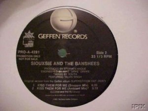 Siouxsie And The Banshees Kiss Them For Me 4 mix Dj 12"