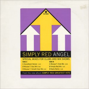 Simply Red Angel - 6 Remixes US DJ 12"