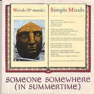 Simple Minds Someone Somewhere In Summer