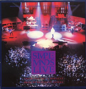 Simple Minds Promised Limited 10" with Poster
