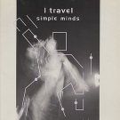 Simple Minds  I Travel ,Film Theme  Uk 12"
