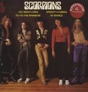 Scorpions All Night Long 4 Track E.P.  Uk 12"