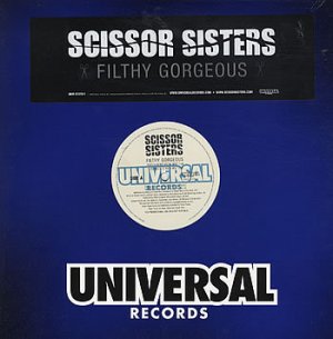 SCISSOR SISTERS Filthy Gorgeous 3 mixes Us Dj 12"