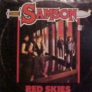 Samson Red Skies, Living Loving Lying Uk 12"