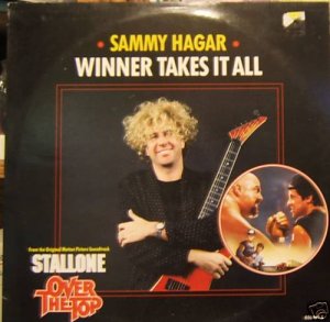 Sammy Hagar Winner Takes It All German 12"