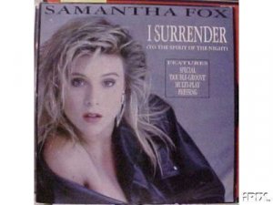 Samantha Fox i Surrender Double Groove 12"