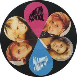 Samantha Fox  I Only Wanna Be With You Uk Picturre Disc
