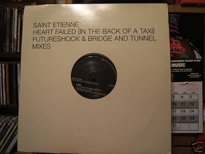 Saint Etienne Heart Failed  (In The Back Of A Taxi) 12"