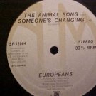 Europeans Animal Song 2 mixes  12"