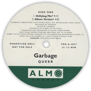 Garbage Queer 4 mixes Us Dj 12"