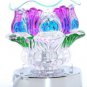 Multi-Color Flower Touch Lamp Oil Burner