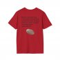 Created on Purpose T-Shirt | God&acirc;��s Fingerprint, Jeremiah 1:5 Christian Shirt | Cherry Red