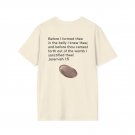Created on Purpose T-Shirt | God’s Fingerprint, Jeremiah 1:5 Christian Shirt | Natural Created on Purpose T-Shirt | God’s Fingerprint, Jeremiah 1:5 Christian Shirt | Natural