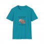 Created on Purpose T-Shirt | God’s Fingerprint, Jeremiah 1:5 Christian Shirt | Tropical Blue